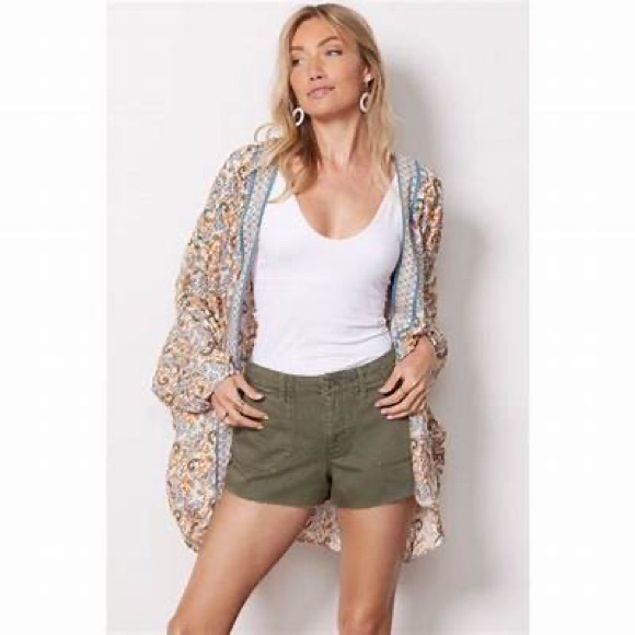 Evereve Margo Paisley Wrap / Swim Cover Up NWT - Picture 1 of 8